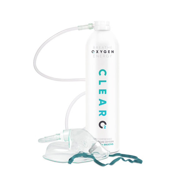 ClearO2 zuurstoffles 15 Liter - Zuurstofmasker